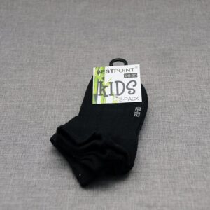 Barn/Junior Sneakersocka 3-p Bambu