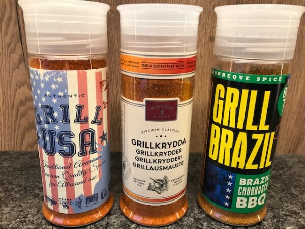 Kryddor Grill Mix 3-pack