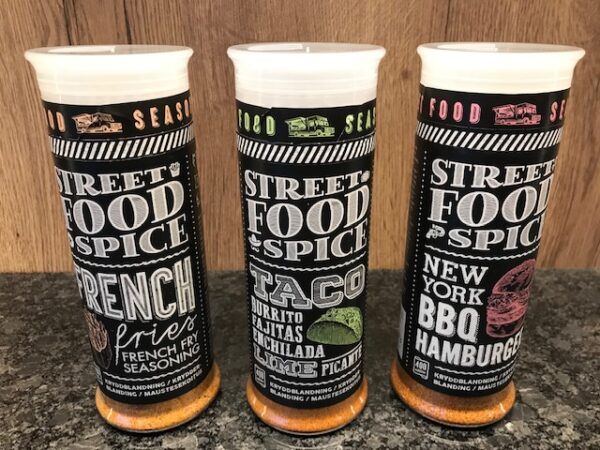Kryddor Streetfood mix 3-pack