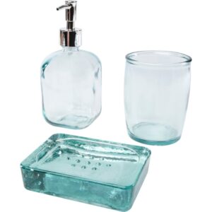 Badrumset 3-del återvunnet glas